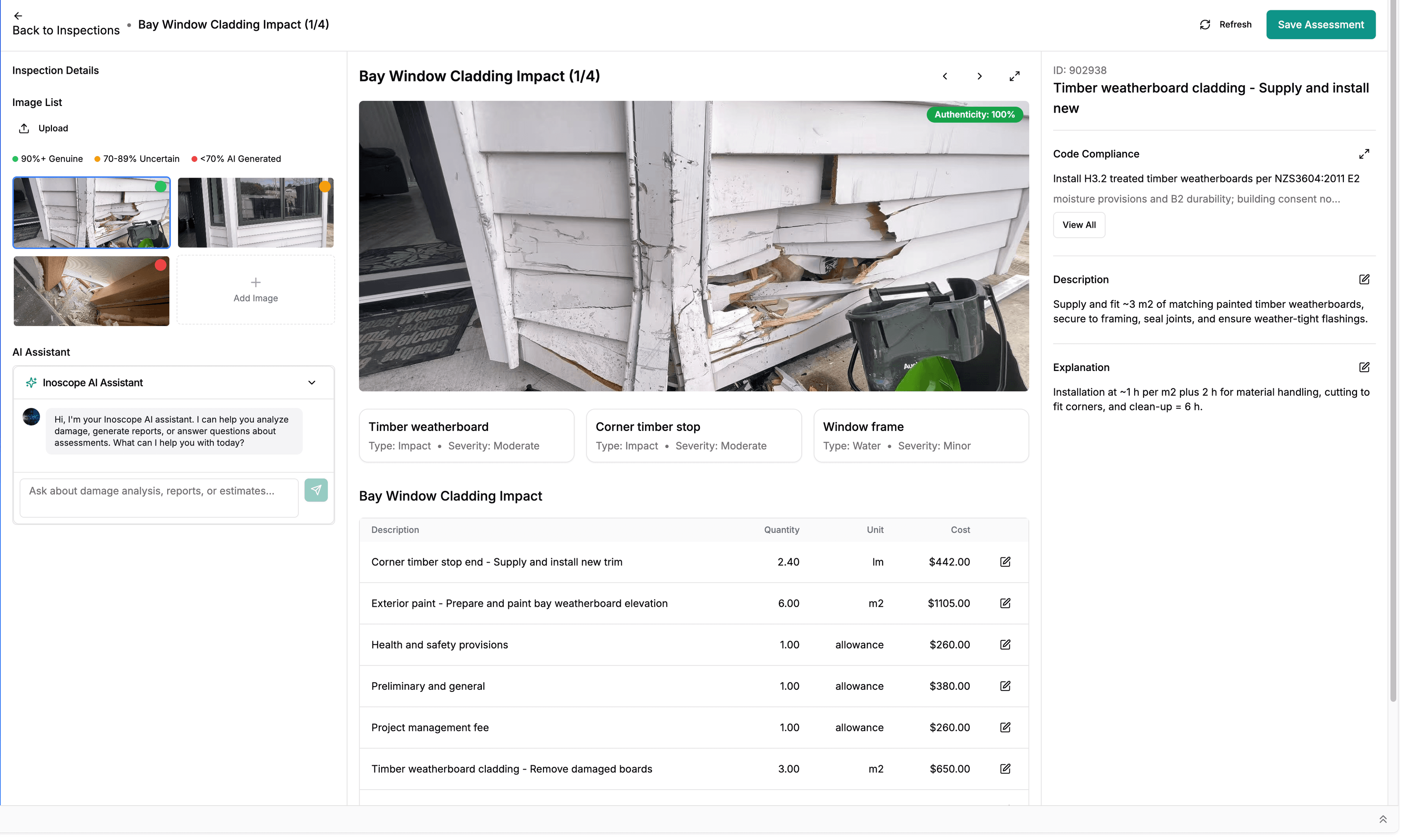 Upload photos or write description